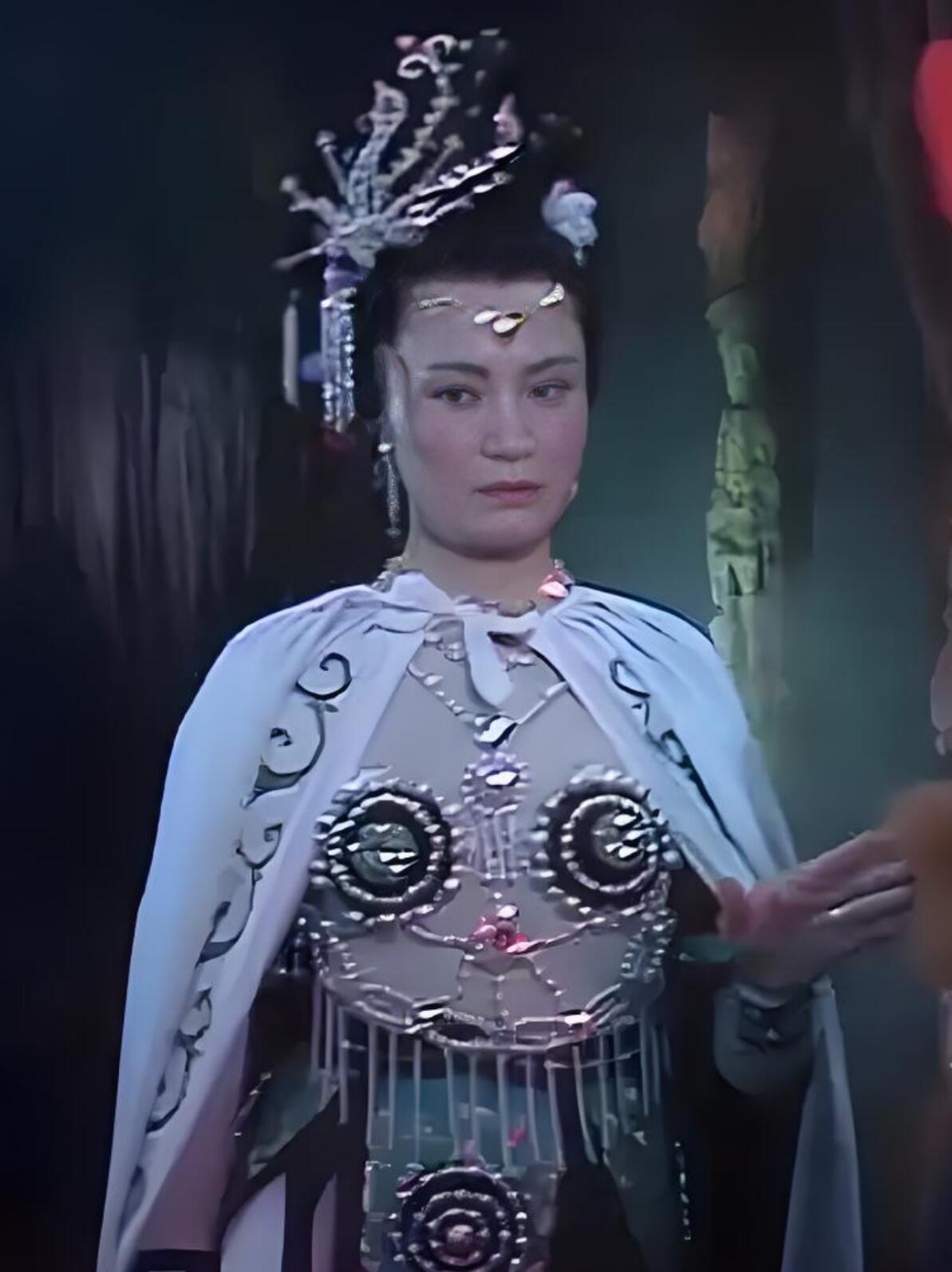 86 Version Journey To The West Bai Gu Jing Costume TV Drama Stage Performance Ancient Queen Clothing