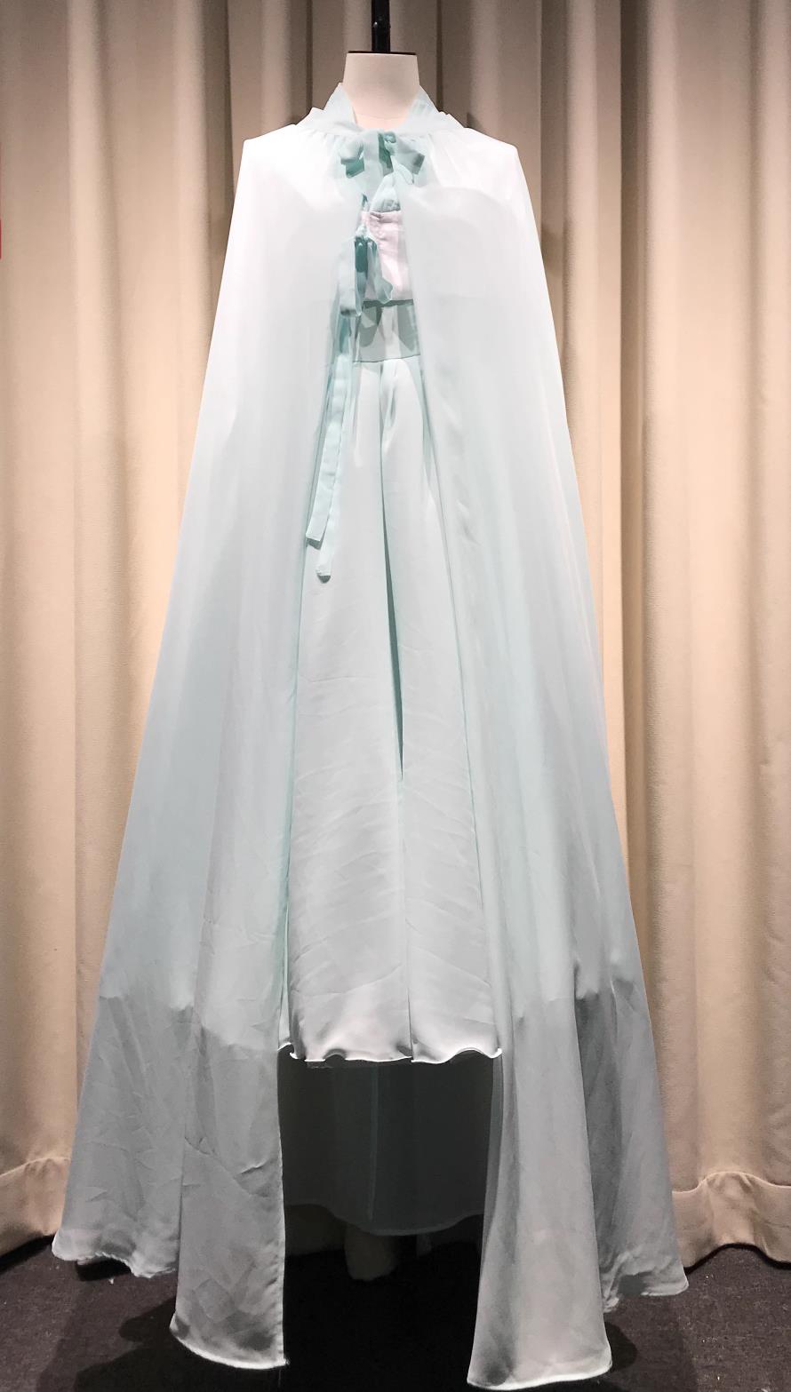 Light Blue Guyu Dance Group Dance Clothing 12th Lotus Award Korean Ethnic Women Group Dance Performance Costume
