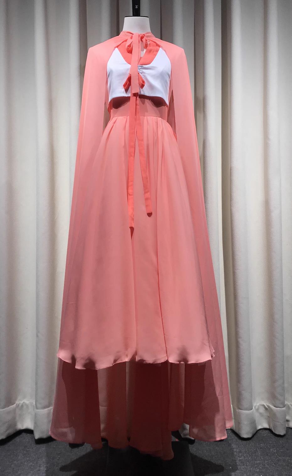 Watermelon Red Guyu Dance Group Dance Clothing 12th Lotus Award Korean Ethnic Women Group Dance Performance Costume
