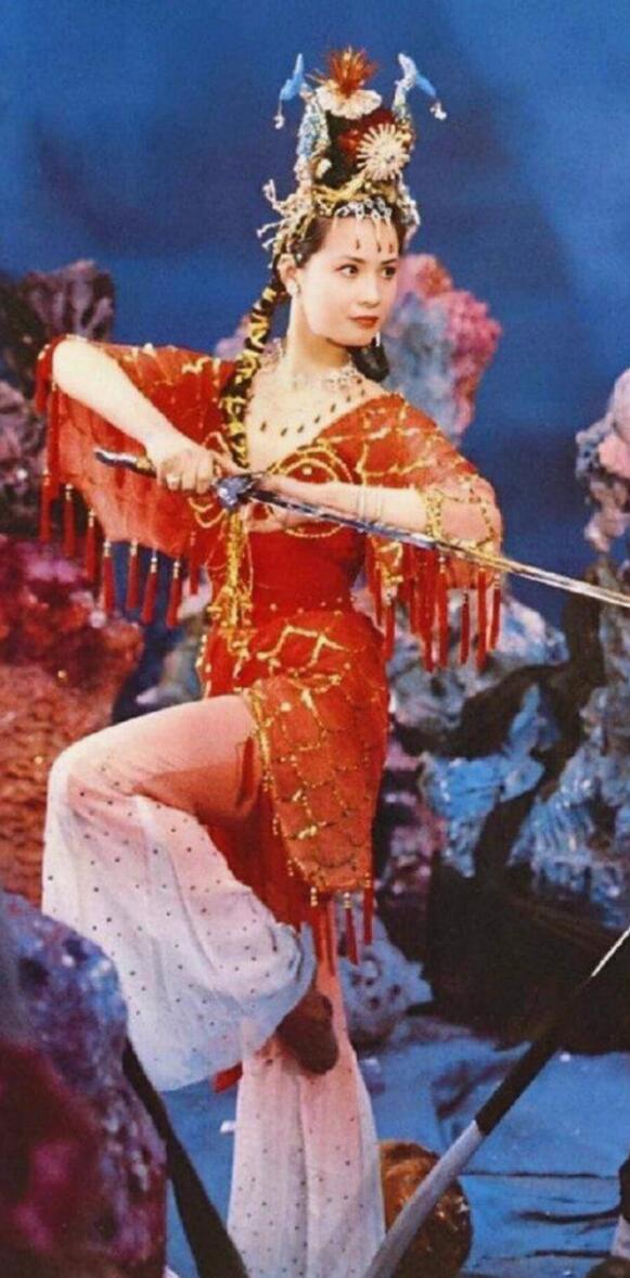 86 Version Journey To The West Wansheng Princess Costume Myth Dragon Girl Red Outfit