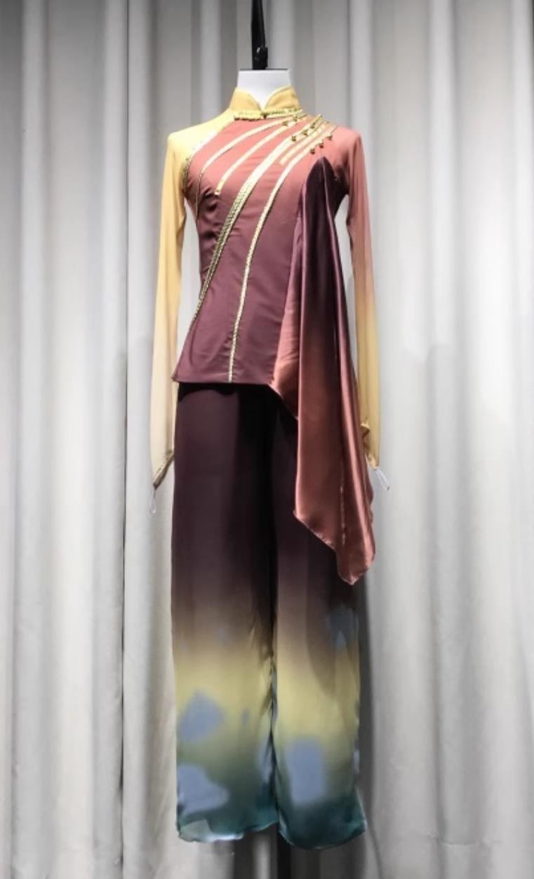 Chinese Dance Lotus Award Autumn Harvest Gala Performance Attire Classical Dance Costume