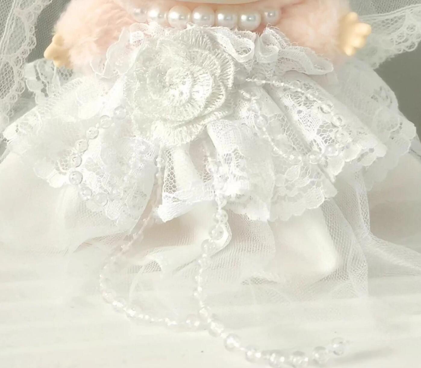 Customized Embroidered Name Clothing Handmade Labubu Hanfu Doll Costumes Traditional Chinese Clothing