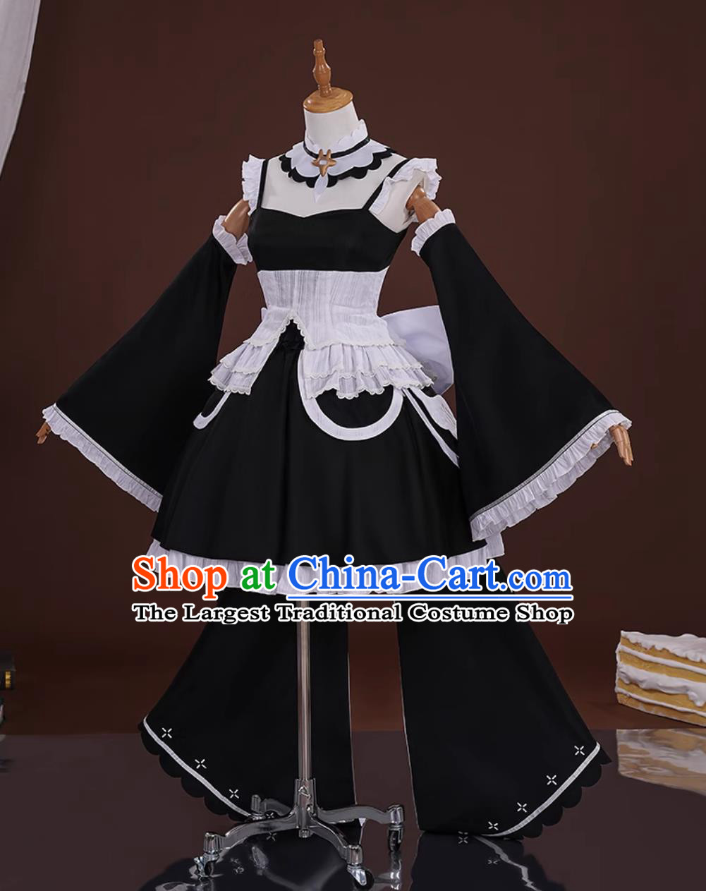 Azur Lane Little Formidable Cosplay Costume 2D Anime Outfit Maid Dress Cosplay Clothing