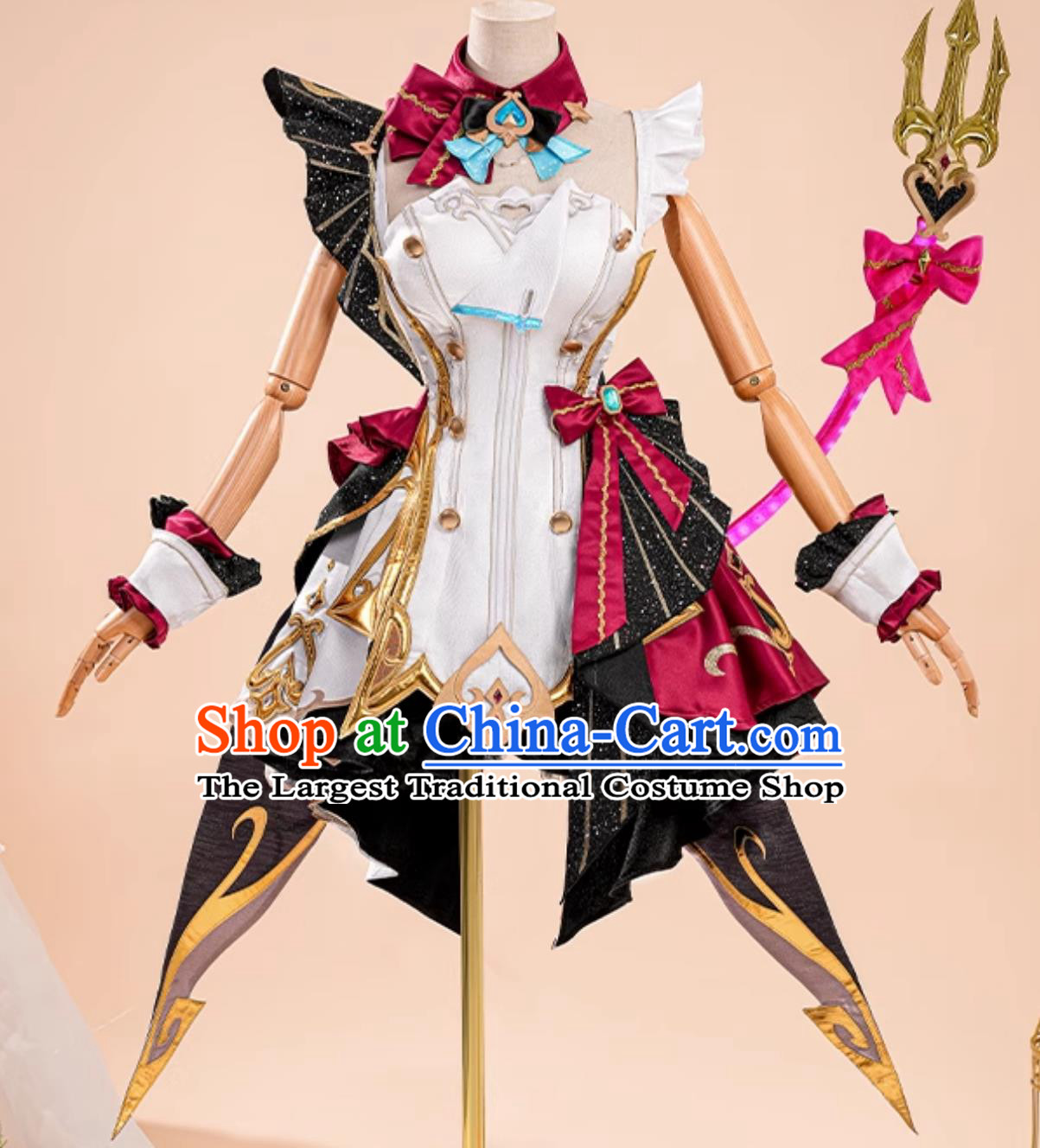 Genshin Impact Echo Cosplay Costume Game Princess Dress 2D Anime Performance Clothing