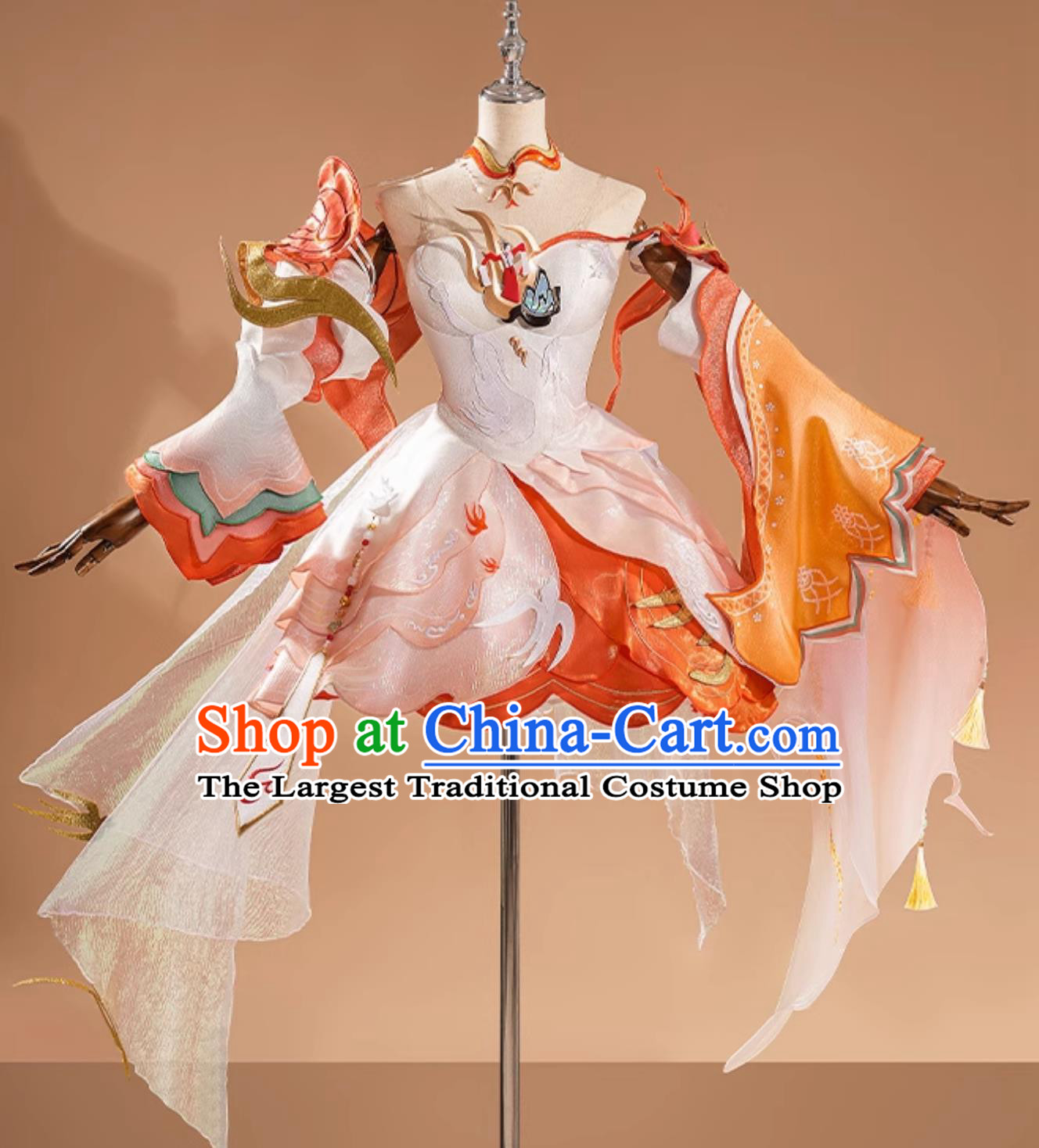 Honor Of Kings Xi Shi Endless Longing Costume Valentine Fairy Dress Cosplay Outfit 2D Clothing