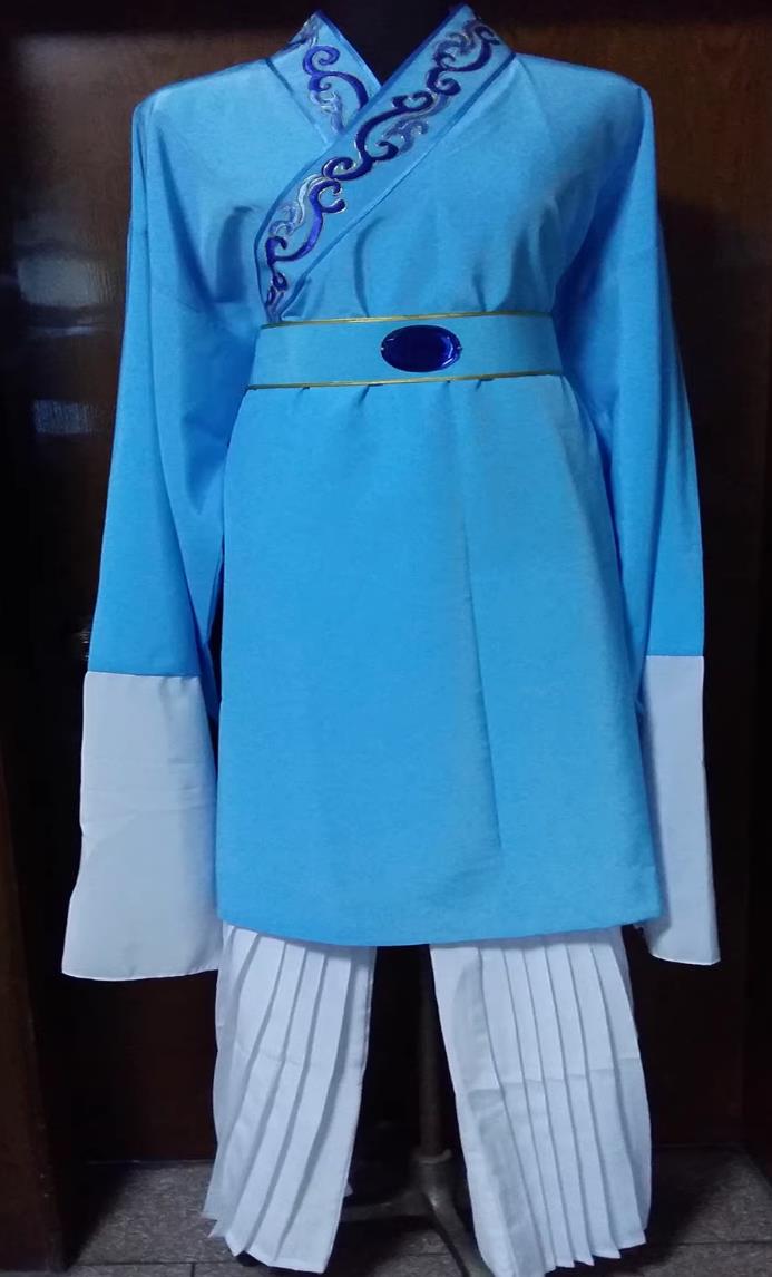 Chinese Opera Costume Dong Yong Outfit Scholar Boy Attire