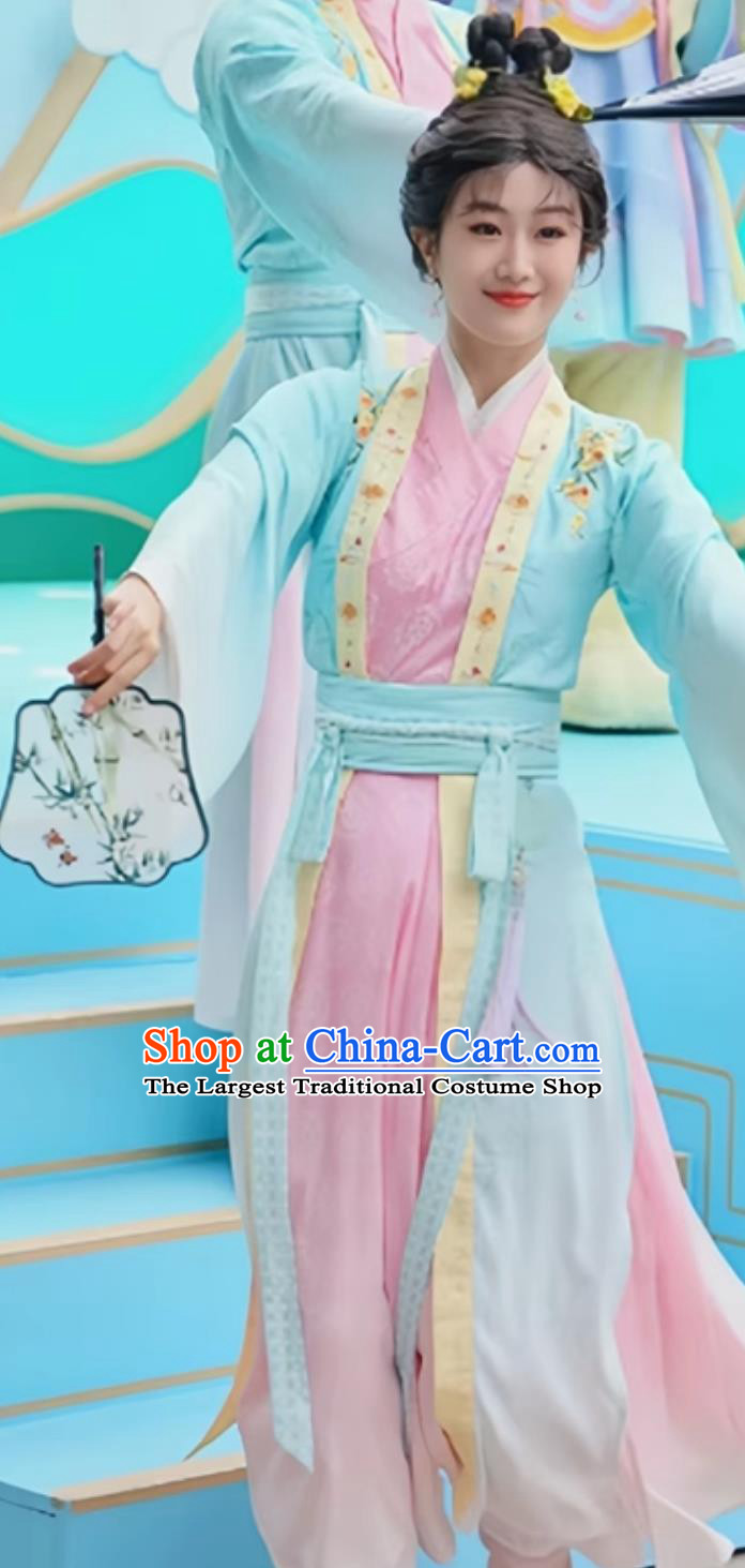 Ancient Dance Costume Lotus Award Performance Female Solo Outfit Chinese Tang Song Dynasty Dance Hanfu Dress