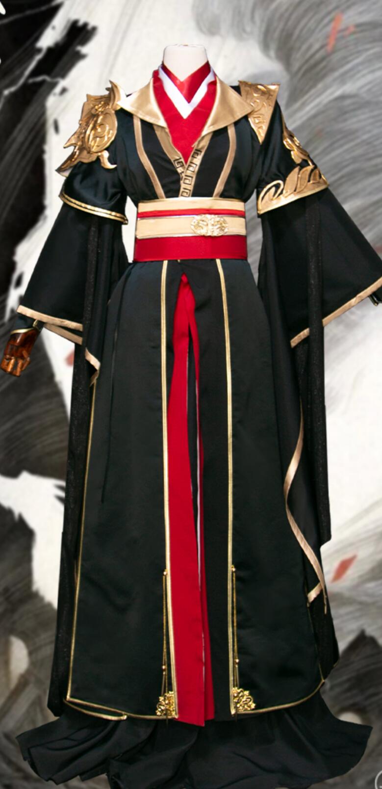 Heaven Officials Blessing Anime Mu Qing Cosplay Costume Ancient Chinese Style Hero Outfit