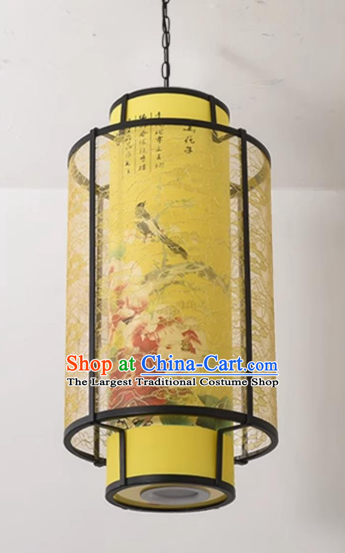 Chinese Wrought Iron Chandelier Classical Hotel Corridor Antique Lamp Restaurant Lantern