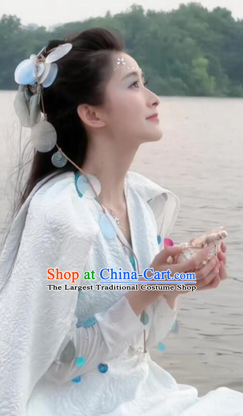 Chinese Paladin 3 Fairy Shui Bi Zhao Zhuona Dress Ancient Chinese TV Series Goddess Replica Costume