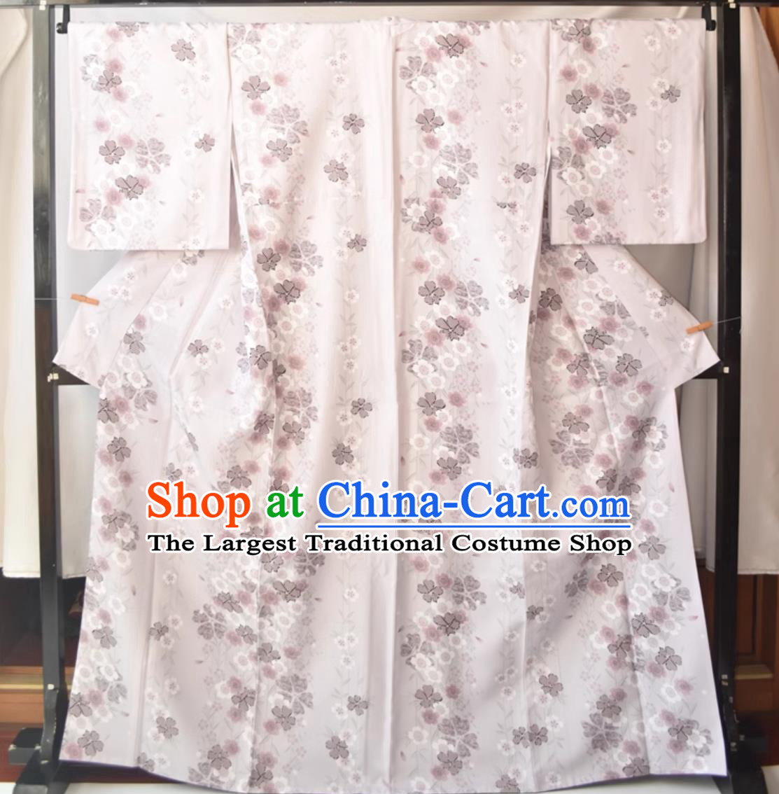 Japanese Traditional Formal Komon Kimono for Women