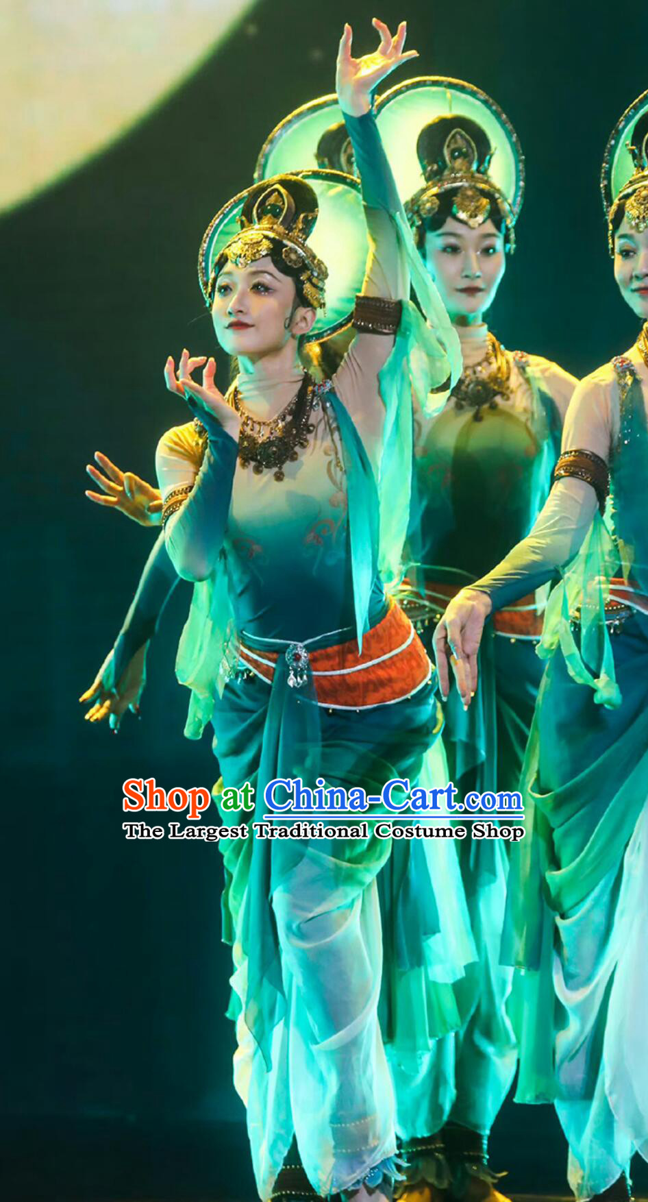 Dunhuang Dance Kalavinka Costume Feitian Dance Dress Chinese Classical Dance Outfit