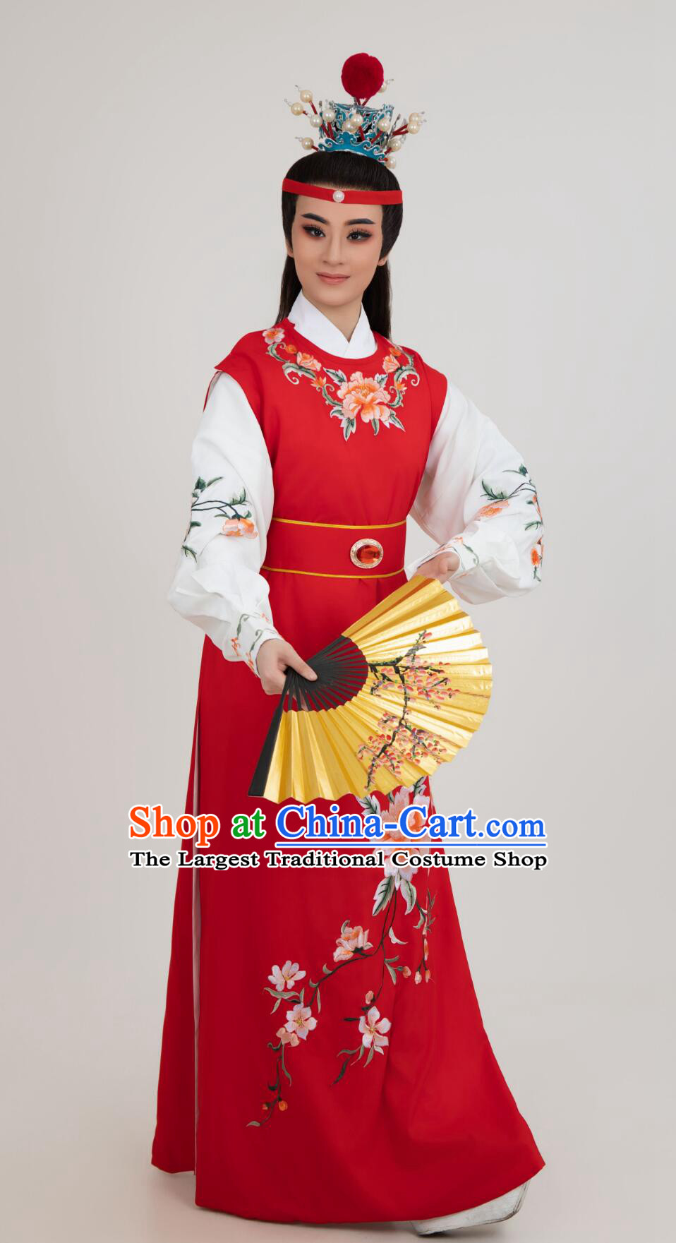 Yue Opera Dream Of Red Mansions Jia Baoyu Costume Ancient Chinese Wealthy Nobleman Outfit Traditional Theater Garment